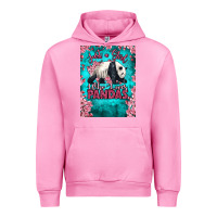 Fuchsia Pink just a girl who loves pandas Urban Hoodie - LillyAllenDesigns
