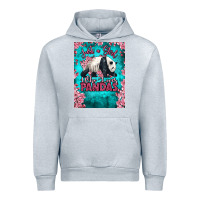 Heather Grey just a girl who loves pandas Urban Hoodie - LillyAllenDesigns