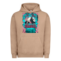 Pigment Burro just a girl who loves pandas Urban Hoodie - LillyAllenDesigns