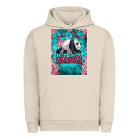 Pigment French Oak just a girl who loves pandas Urban Hoodie - LillyAllenDesigns