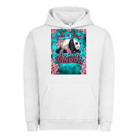 Pigment Lunar Rock just a girl who loves pandas Urban Hoodie - LillyAllenDesigns