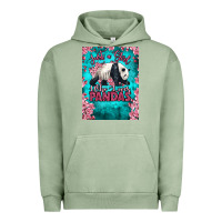 Pigment Oil Green just a girl who loves pandas Urban Hoodie - LillyAllenDesigns