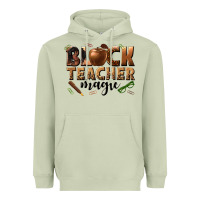 Matcha black teacher magic melanin Heavyweight Hoodie - texasbilliewilder