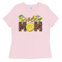 Bubblegum Pink sweet mom lemon Ladies Tee - BarkalooDesign