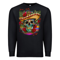 Black mexican skeleton Premium Sweatshirt - CTS Tumbler Store