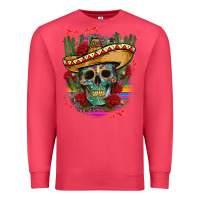 Cardinal mexican skeleton Premium Sweatshirt - CTS Tumbler Store