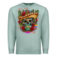 Seafoam mexican skeleton Premium Sweatshirt - CTS Tumbler Store