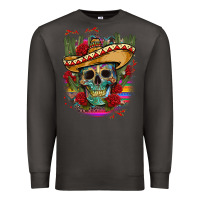 Smoke mexican skeleton Premium Sweatshirt - CTS Tumbler Store