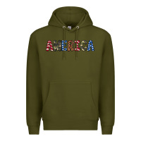 Army Green america 4th of july Premium Hoodie - Artiststas