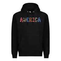 Black america 4th of july Premium Hoodie - Artiststas