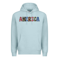 Blue Mist america 4th of july Premium Hoodie - Artiststas