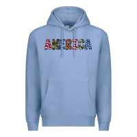 Colony Blue america 4th of july Premium Hoodie - Artiststas