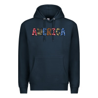 Navy america 4th of july Premium Hoodie - Artiststas