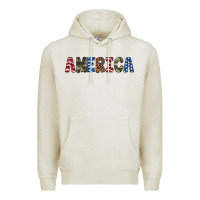 Oatmeal Heather america 4th of july Premium Hoodie - Artiststas
