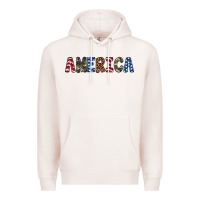 Pale Pink america 4th of july Premium Hoodie - Artiststas