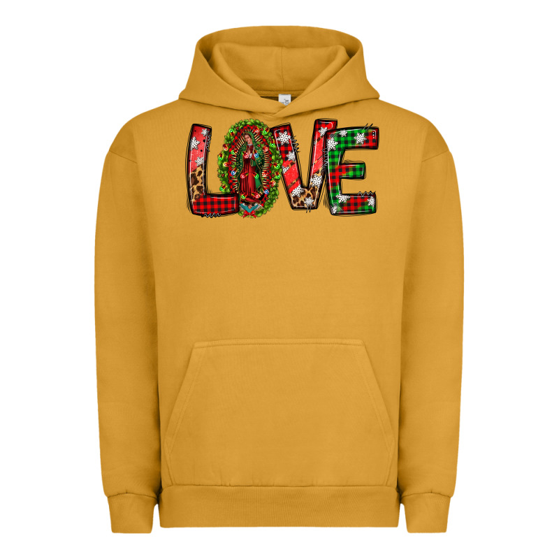 Our Lady Of Guadalupe Christmas Love Urban Hoodie by Jasminsmagicworld | Teevron