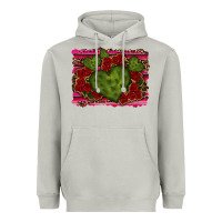 Moon Dust Valentine Cactus Heart with Roses Heavyweight Hoodie - RanaPortraitStore