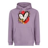 Lavender fruits and volleyball heart Heavyweight Hoodie - Zillion Design Studio