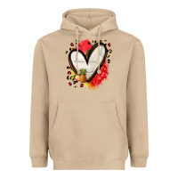 Mushroom fruits and volleyball heart Heavyweight Hoodie - Zillion Design Studio