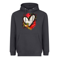 Smoke fruits and volleyball heart Heavyweight Hoodie - Zillion Design Studio