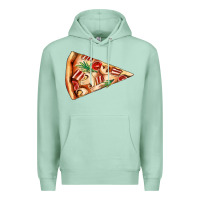 Seafoam pizza slice Premium Hoodie - AdoDesignShop