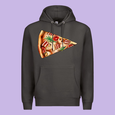 Pizza Slice Premium Hoodie Designed By Adodesignshop