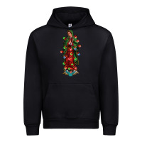Black our lady of Guadalupe Christmas Urban Hoodie - Jasminsmagicworld