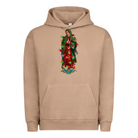 Pigment Burro our lady of Guadalupe Christmas Urban Hoodie - Jasminsmagicworld