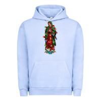 Pigment Grape Ice our lady of Guadalupe Christmas Urban Hoodie - Jasminsmagicworld