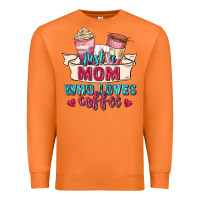 Carrot just a mom who loves coffee Premium Sweatshirt - Zillion Design Studio