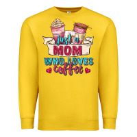 Lemon just a mom who loves coffee Premium Sweatshirt - Zillion Design Studio
