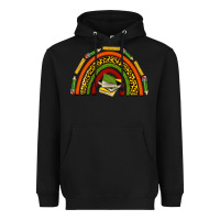 Black black history teacher rainbow Heavyweight Hoodie - texasbilliewilder