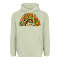 Matcha black history teacher rainbow Heavyweight Hoodie - texasbilliewilder