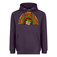 Plum black history teacher rainbow Heavyweight Hoodie - texasbilliewilder