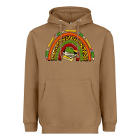Toasted Coconut black history teacher rainbow Heavyweight Hoodie - texasbilliewilder