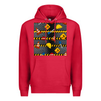 Cardinal construction signs seamless pattern Premium Hoodie - BundleAndBundleShop
