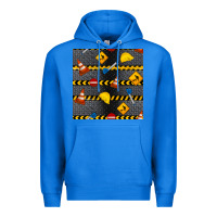 True Royal construction signs seamless pattern Premium Hoodie - BundleAndBundleShop