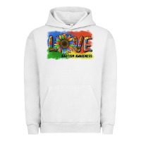 Pigment Lunar Rock sunflower love autism awareness Urban Hoodie - BarkalooDesign