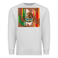 Dove Grey mexican flag serape Premium Sweatshirt - CTS Tumbler Store