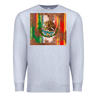 Heather Grey mexican flag serape Premium Sweatshirt - CTS Tumbler Store