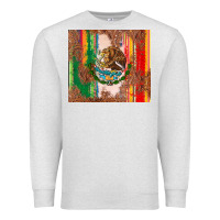 Oatmeal Heather mexican flag serape Premium Sweatshirt - CTS Tumbler Store