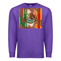 Purple mexican flag serape Premium Sweatshirt - CTS Tumbler Store