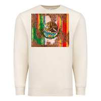Sandshell mexican flag serape Premium Sweatshirt - CTS Tumbler Store
