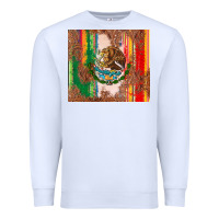 White mexican flag serape Premium Sweatshirt - CTS Tumbler Store