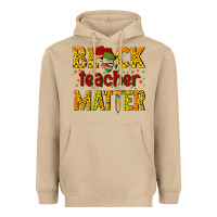 Black Teacher Matter Heavyweight Hoodie | Teevron