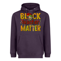 Plum black teacher matter Heavyweight Hoodie - texasbilliewilder