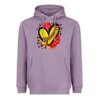 Lavender fruits and softball heart Heavyweight Hoodie - Zillion Design Studio