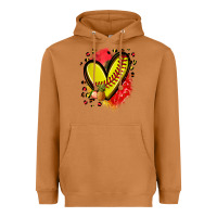 Meerkat fruits and softball heart Heavyweight Hoodie - Zillion Design Studio