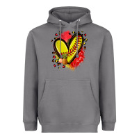 Storm fruits and softball heart Heavyweight Hoodie - Zillion Design Studio