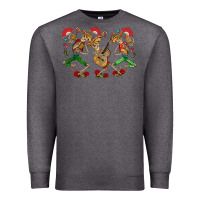Charcoal Heather mexican skeletons Premium Sweatshirt - CTS Tumbler Store